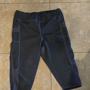 Gray Ladies Workout Pants